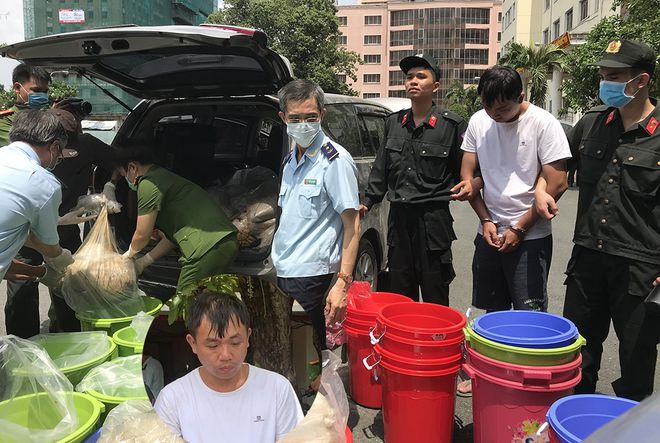 Bắt lô ma túy ketamine lớn nhất Việt Nam