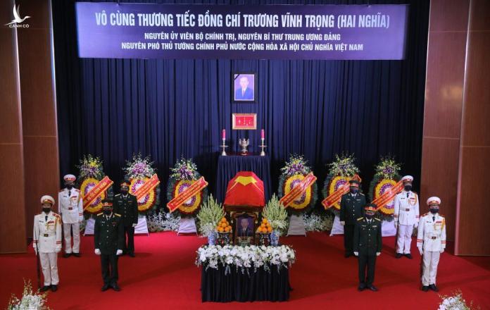 Lễ viếng nguyên Phó thủ tướng Trương Vĩnh Trọng