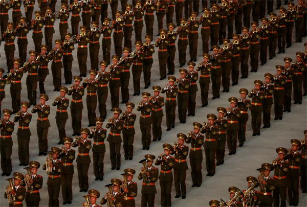 Màn đồng diễn hoành tráng nhất thế giới ở Triều Tiên