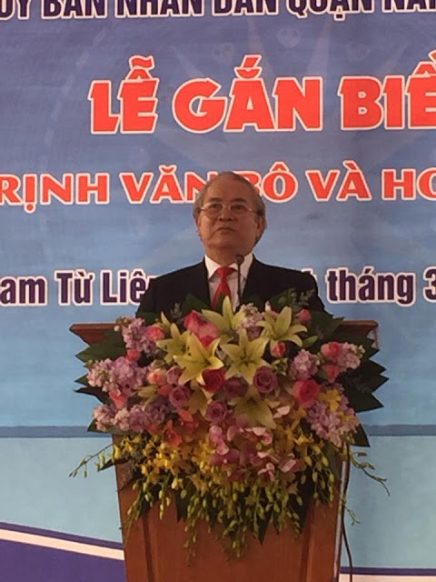 Hà Nội gắn tên đường cụ Trịnh Văn Bô