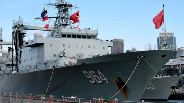 Dân Úc bất mãn khi 3 tàu chiến Trung Quốc đến Sydney