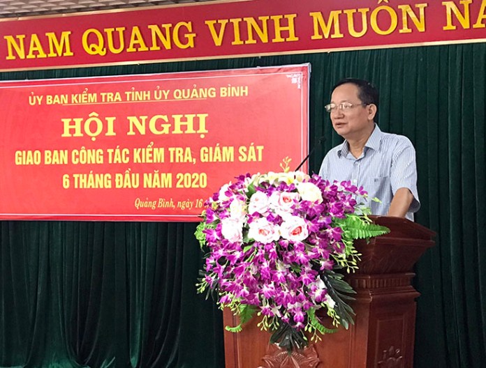 Giao ban công tác kiểm tra, giám sát 6 tháng đầu năm 2020