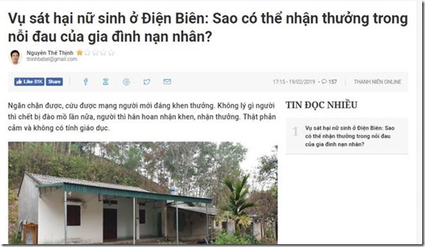 Báo Thanh niên đăng bài của Nguyễn Thế Thịnh có khác gì trang BBC tiếng việt????