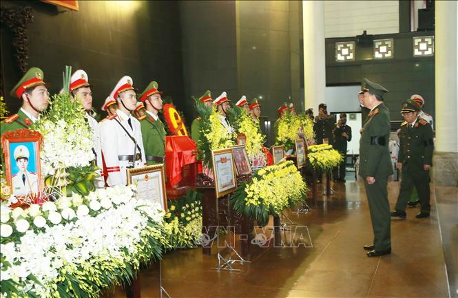 Đảng ủy Công an Trung ương, Bộ Công an tổ chức trọng thể Lễ tang ba liệt sỹ hy sinh tại Đồng Tâm