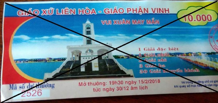 Quảng Bình: Cần chấm dứt hoạt động kinh doanh xổ số trái phép tại các giáo xứ
