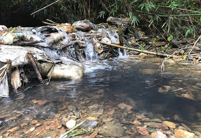 Manh mối nào khiến thủ phạm đổ chất thải “đầu độc” nguồn nước sông Đà bị bắt giữ?