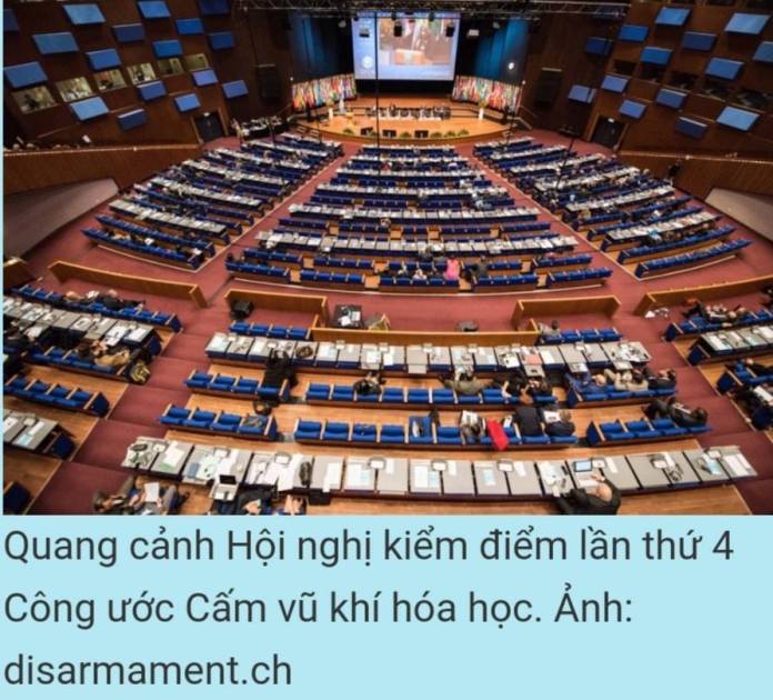 VIỆT NAM LÊN ÁN MỌI HÀNH ĐỘNG SỬ DỤNG VŨ KHÍ HÓA HỌC