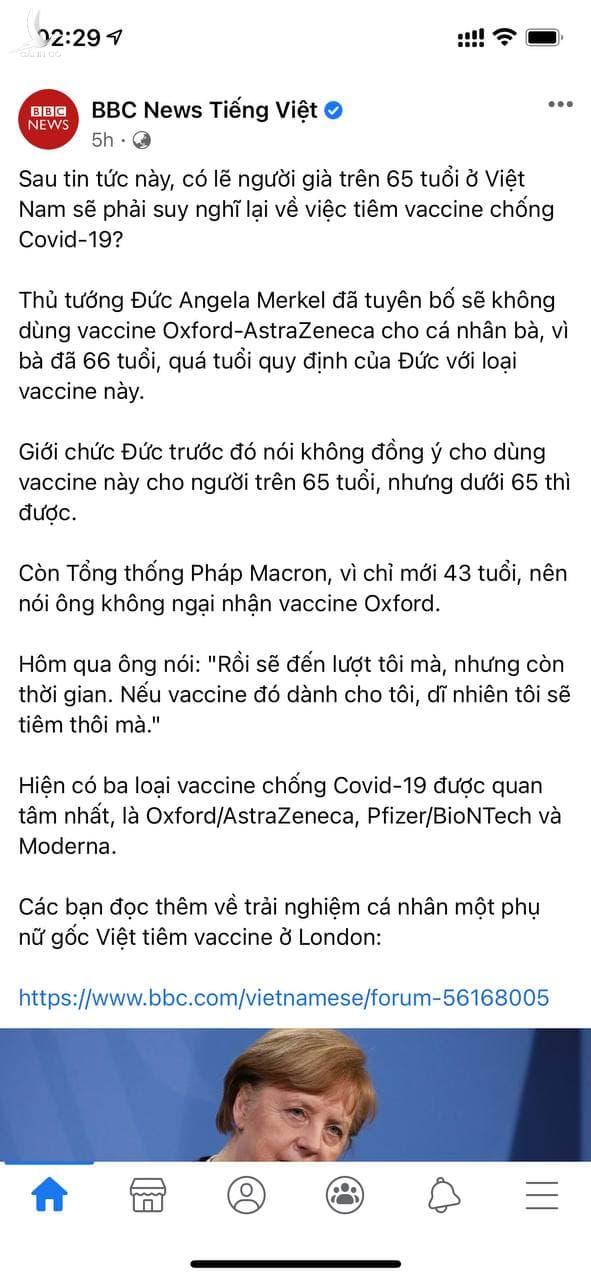 BBC xuyên tạc cả lời Thủ tướng Đức để hại người Việt