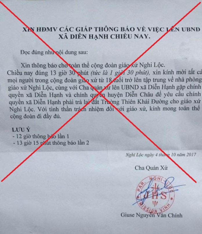 LM Nguyễn Văn Chính: Kẻ mang tư tưởng lệch lạc đi ngược lại những giáo luật công giáo