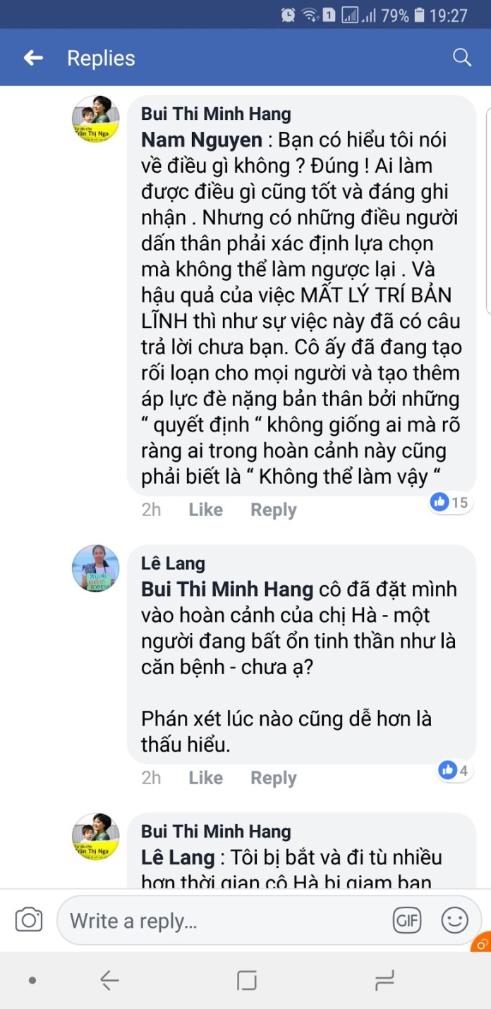 Lê Thu Hà muốn trở về Việt Nam – Phát tát vào mặt ai?