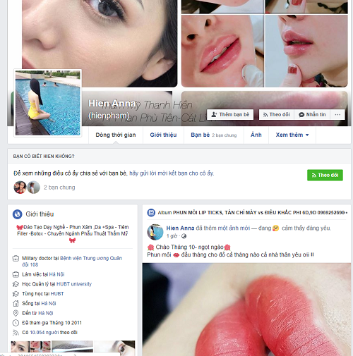 Hàng loạt Facebook mạo danh bác sĩ Bệnh viện 108 lừa đảo