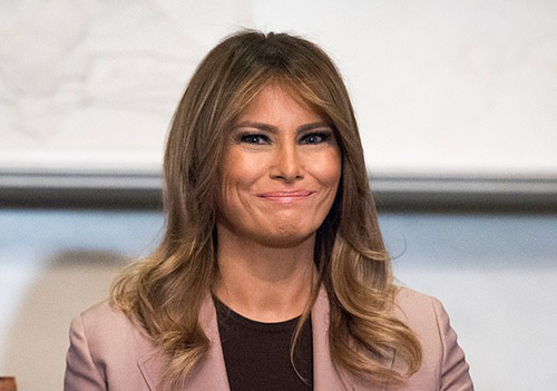 Melania lần đầu một mình đến quốc hội Mỹ