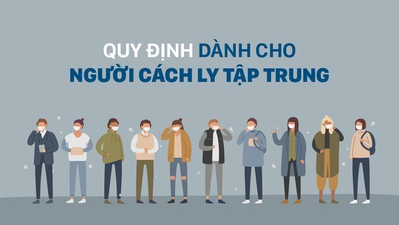 Quy định dành cho người cách ly tập trung