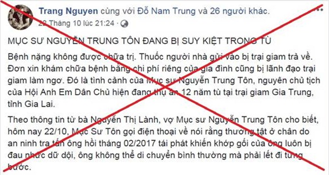 Hãy để cho Nguyễn Trung Tôn được thành tâm sám hối!!!