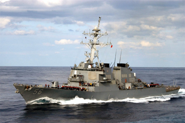 Mỹ điều chiến hạm đến Biển Đông bảo vệ tự do hàng hải