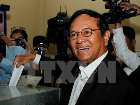 Campuchia: Chủ tịch đảng CNRP đối lập bị truy tố về tội phản quốc