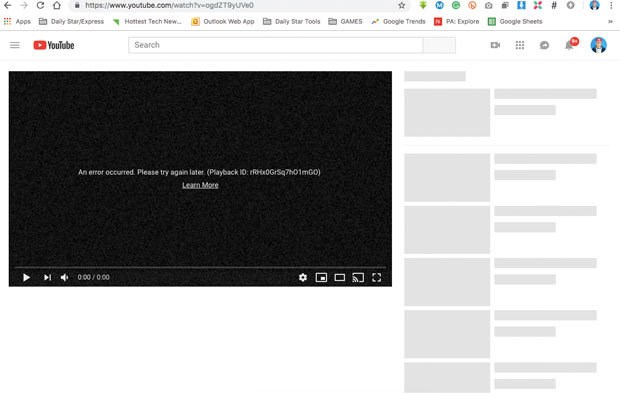 YouTube khôi phục truy cập nhưng vẫn chưa rõ nguyên nhân sập mạng