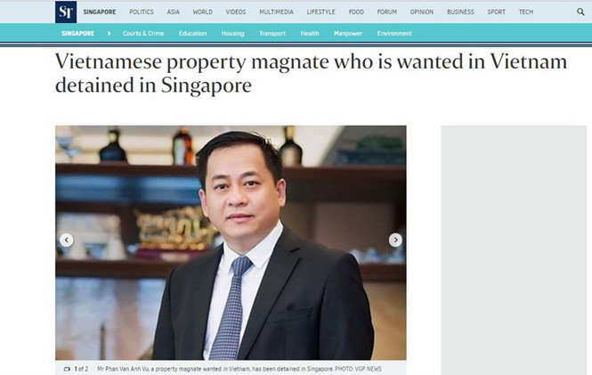 'Phan Van Anh Vu' bị giữ ở Singapore là Vũ 'nhôm'