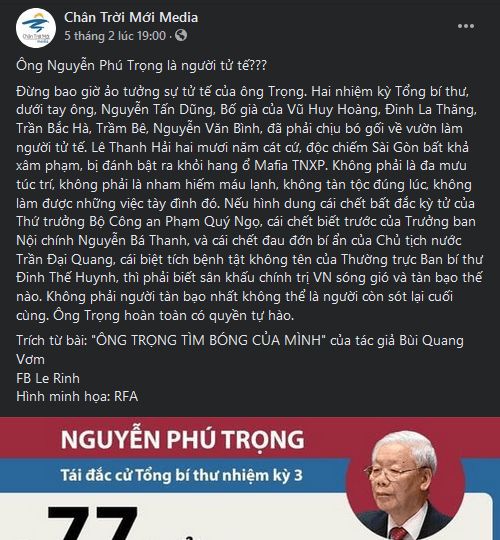 Nhìn đâu cũng thấy âm mưu thì nên nhìn lại mình