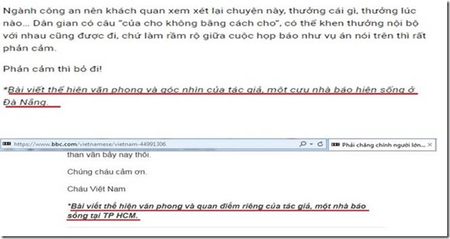 Báo Thanh niên đăng bài của Nguyễn Thế Thịnh có khác gì trang BBC tiếng việt????