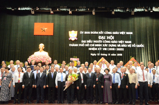 Linh mục Phan Khắc Từ tái đắc cử Chủ tịch Uỷ ban Đoàn kết Công giáo Việt Nam TP HCM