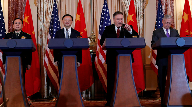 Mỹ lần đầu kêu gọi Trung Quốc rút tên lửa phi pháp khỏi Trường Sa