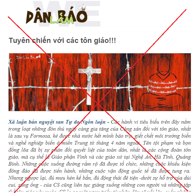 TUYÊN CHIẾN VỚI CÁC TÔN GIÁO – LUẬN ĐIỆU XẢO TRÁ CỦA ĐÁM “DÂN CHỦ” CUỘI