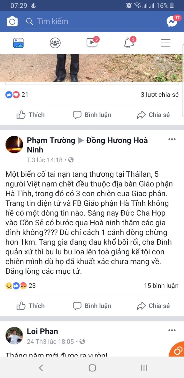 Giám mục Nguyễn Thái Hợp bị giáo dân Quảng Bình bóc mẻ