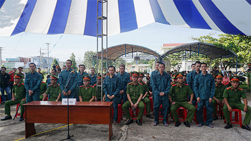 Bình Thuận: 15 đối tượng gây rối trật tự tại huyện Bắc Bình lãnh án