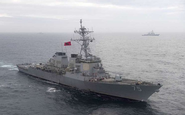 Nga theo dõi “nhất cử nhất động” của tàu khu trục Mỹ tại Biển Đen