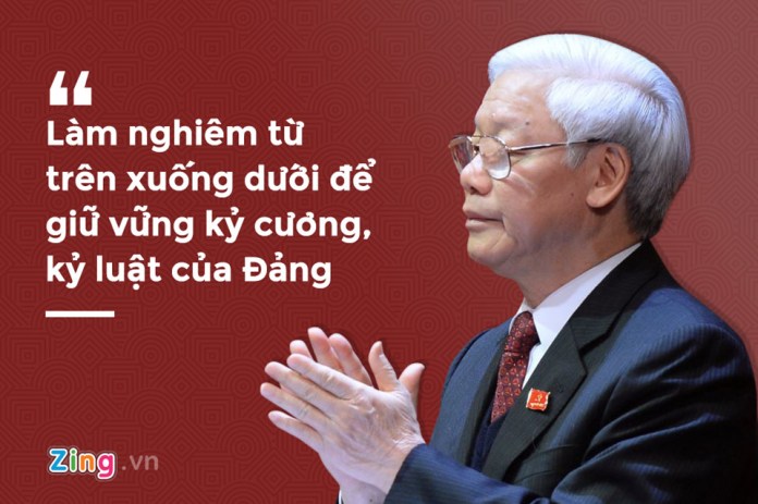 Thông điệp xuyên suốt của Tổng bí thư về cuộc chiến chống tham nhũng