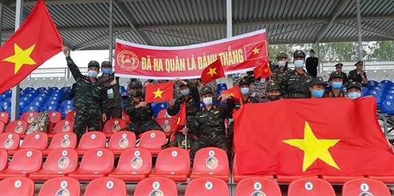 Đội tuyển xe tăng Việt Nam đứng số 1 lượt đầu thi đấu