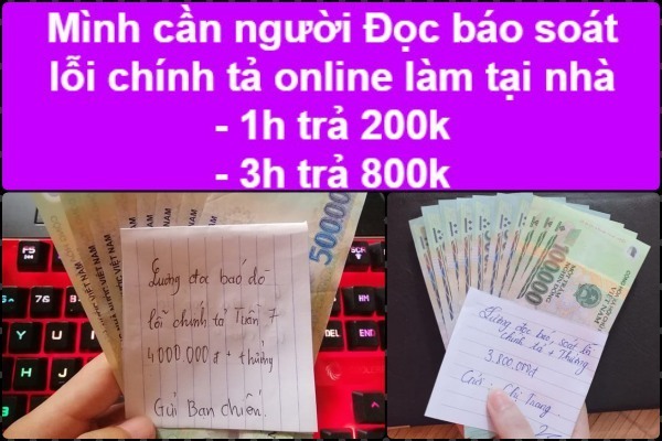 Chiêu trò lừa đảo qua hình thức xem video, đọc báo soát lỗi chính tả