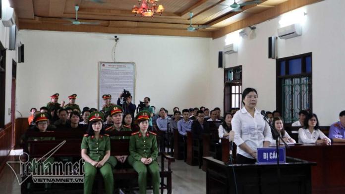 Xét xử Trần Thị Xuân vụ ‘Hoạt động lật đổ chính quyền’ ở Hà Tĩnh