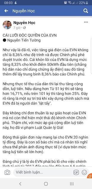 Thử tài làm TOÁN với mức tăng giá điện