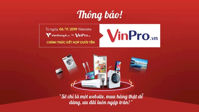 Viễn Thông A dần chuyển sang tên mới VinPro