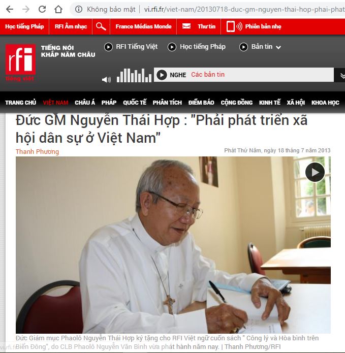 Đôi điều về bài giảng của Giám mục Nguyễn Thái Hợp tại Lễ truyền chức Linh mục Giáo phận Vinh năm 2018
