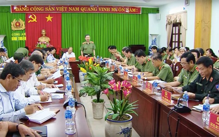 Bộ trưởng Công an vào Bình Thuận chỉ đạo xử lý vụ gây rối