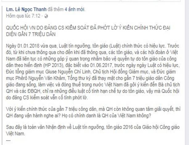 Lê Ngọc Thanh – Sao còn mãi “cố đấm ăn xôi”?!