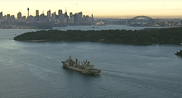 Dân Úc bất mãn khi 3 tàu chiến Trung Quốc đến Sydney