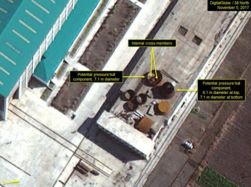 Nghi vấn Triều Tiên 'gấp rút' chế tạo tàu ngầm tên lửa đạn đạo