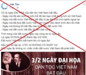 VIỆT TÂN XUYÊN TẠC Ý NGHĨA NGÀY 3/2