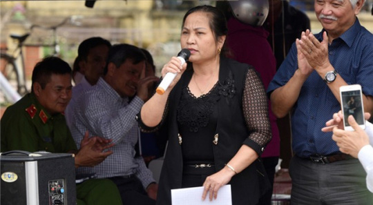 Bãi nhiệm chủ tịch HĐND xã Đồng Tâm đối với bà Nguyễn Thị Lan