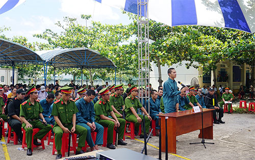Bình Thuận: 15 đối tượng gây rối trật tự tại huyện Bắc Bình lãnh án