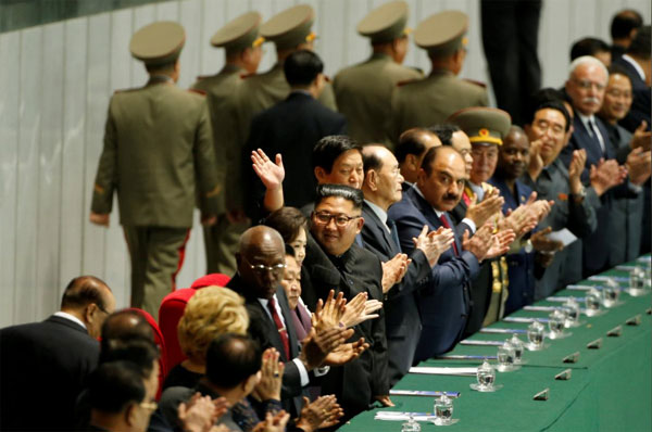 Màn đồng diễn hoành tráng nhất thế giới ở Triều Tiên