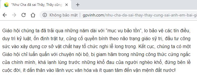 Đôi điều về bài giảng của Giám mục Nguyễn Thái Hợp tại Lễ truyền chức Linh mục Giáo phận Vinh năm 2018