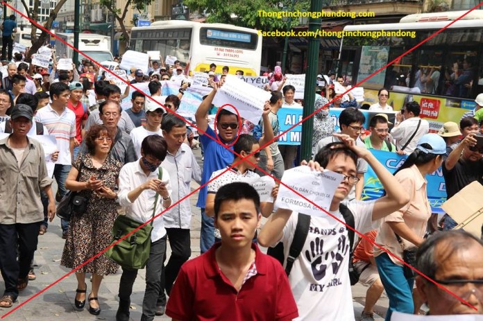 Vũ Văn Hùng và Lê Anh Hùng thành viên hội “Anh em dân chủ” vừa bị Công an Hà Nội triệu tập