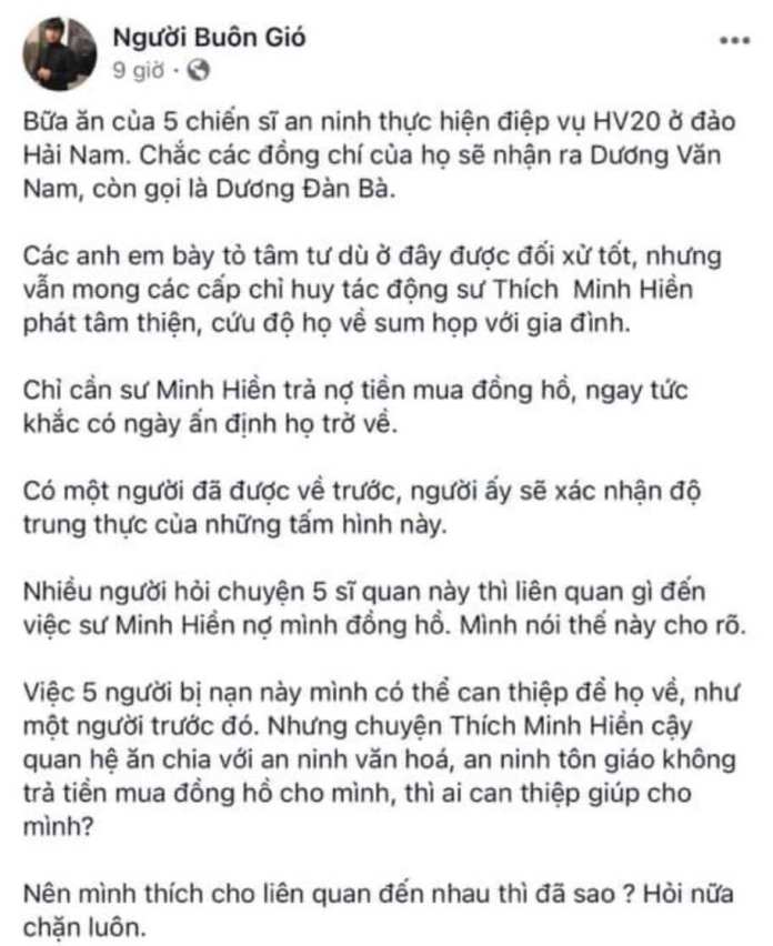 Lái gió Bùi Thanh Hiếu lại bầy trò cóc nhái