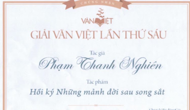 Nực cười giải văn việt của 