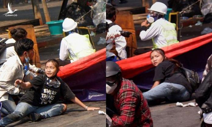 Phút cuối của cô gái bị bắn chết trong biểu tình Myanmar